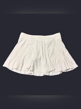 Coquette White Ruffle Mini Skirt!